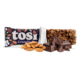 Crunchy Bars (12 Bars) - Almond Dark Chocolate