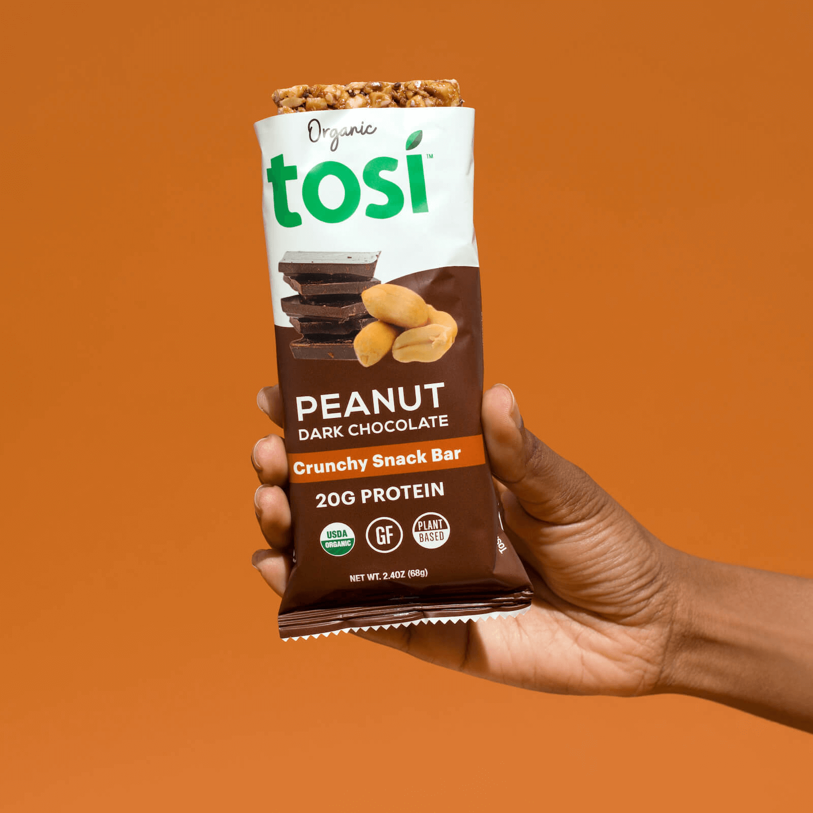 TOSI Super Bites 12/Box - Peanut Dark Chocolate and Sea Salt
