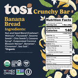 Crunchy Bars (12 bars) - Banana Bread