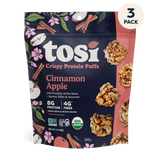 Crispy Puffs (3 pack) - Cinnamon Apple