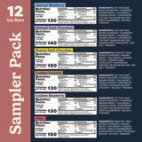 Crunchy Bars (12 Bars) - Sampler Pack
