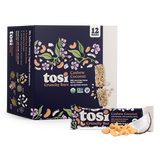 Crunchy Bars (12 Bars) - Cashew Coconut