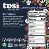 Crunchy Bars (12 Bars) - Almond Dark Chocolate