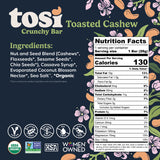 Crunchy Bars (12 Bars) - Toasted Cashew