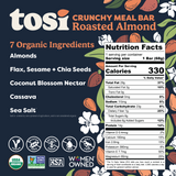 Crunchy Bars (12 Bars) - Roasted Almond