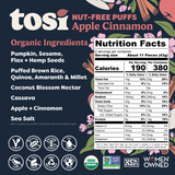 Nut Free Puffs - Cinnamon Apple 4pk - Wholesale